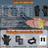 Beheizte Winterhandschuhe mit 5 V 5000 mAh Akku | Touchscreen winddicht & thermisch